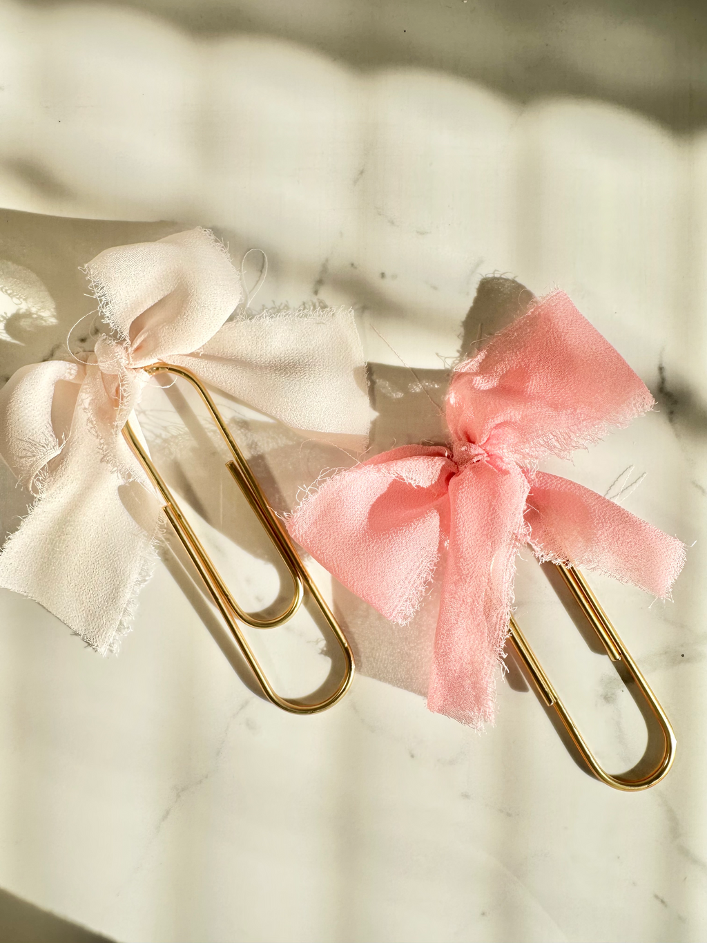 Shabby Chic Paper Clip Bookmark