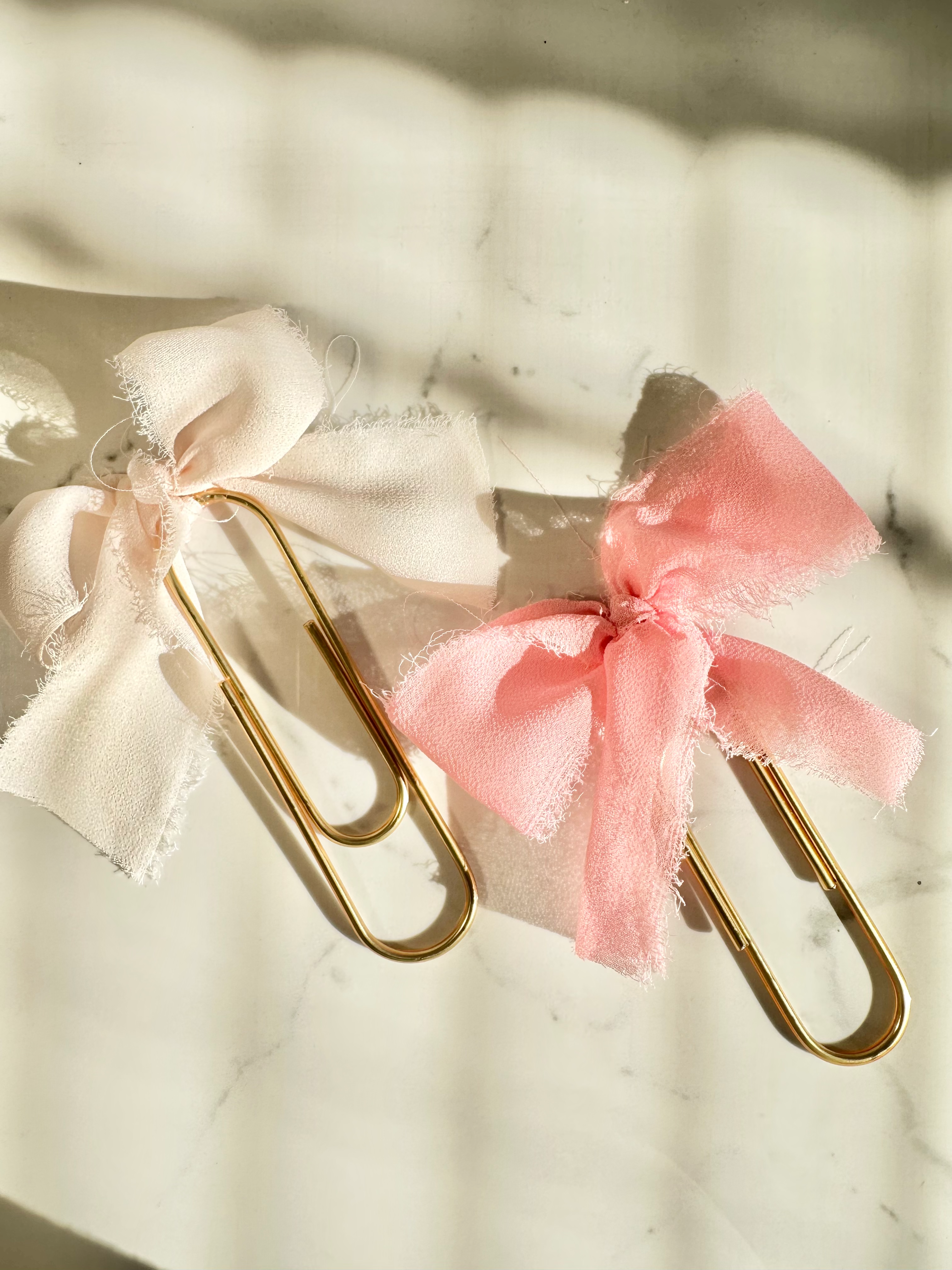 Shabby Chic Paper Clip Bookmark