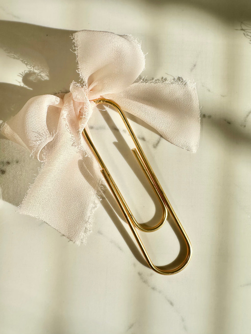 Shabby Chic Paper Clip Bookmark