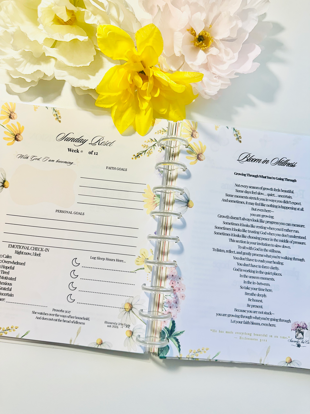 Faith In Bloom Devotional Journal