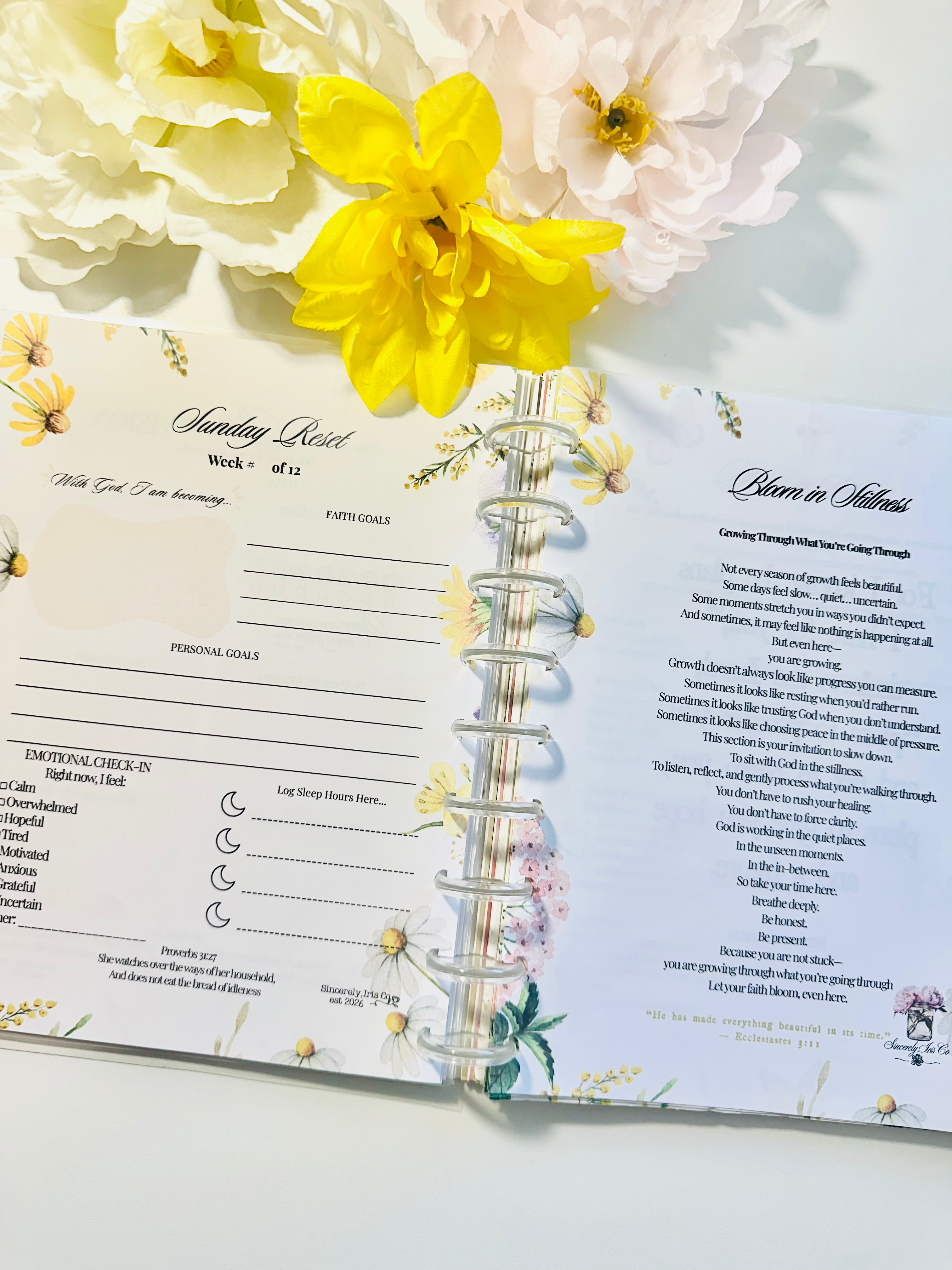 Faith In Bloom Devotional Journal